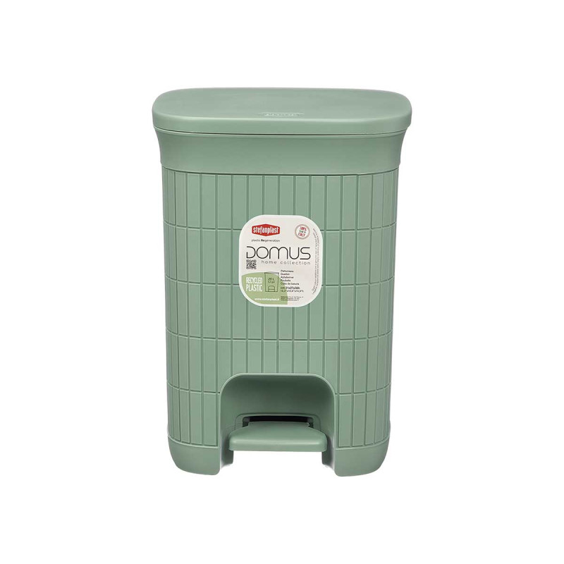 PATTUMIERA DA BAGNO DOMUS VERDE MENTA 20L