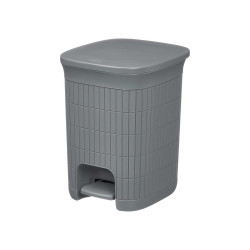 BIG 20L BLUE GREY DOMUS WASTEPAPER BASKET