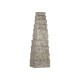CONJ 10 CAIXAS CARTAO RECTANGULAR ANTRACITE RISCAS