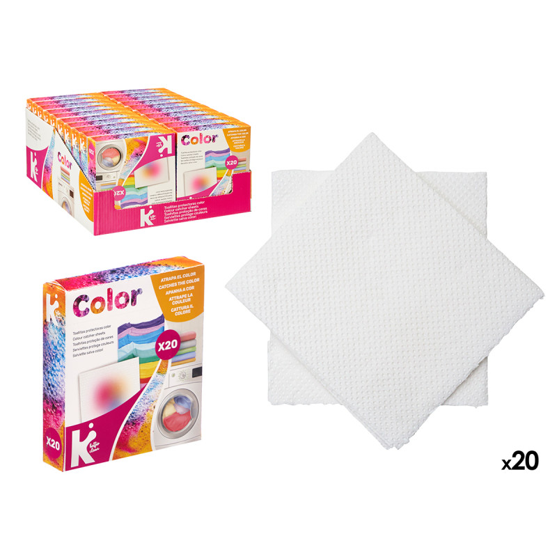 SET 20 COLOUR CATCHER WIPES