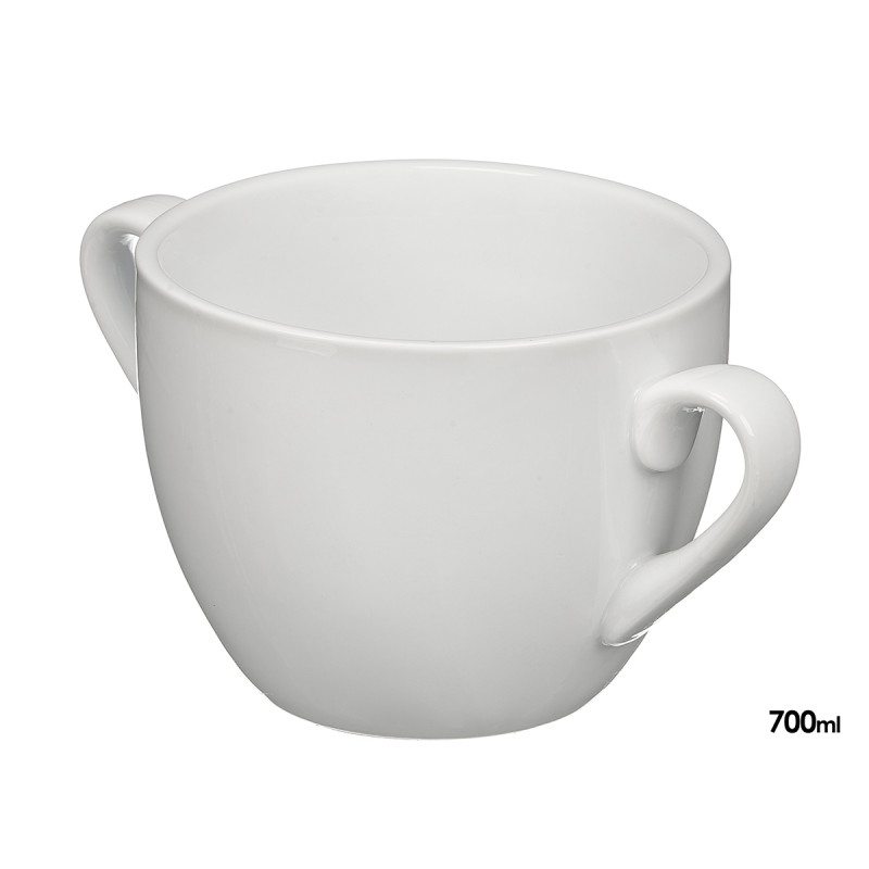 SOUP BOWL HANDLES 700ML