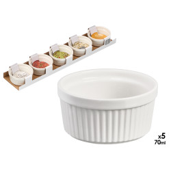 SET 5 POT SAUCE 70ML