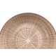PIATTO FONDO RIGHE MARRONE 20CM