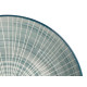 ASSIETTE CREUSE RAYURES BLEUES 20CM