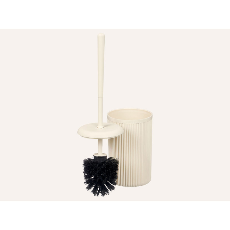 WHITE STRIPED WC BRUSH