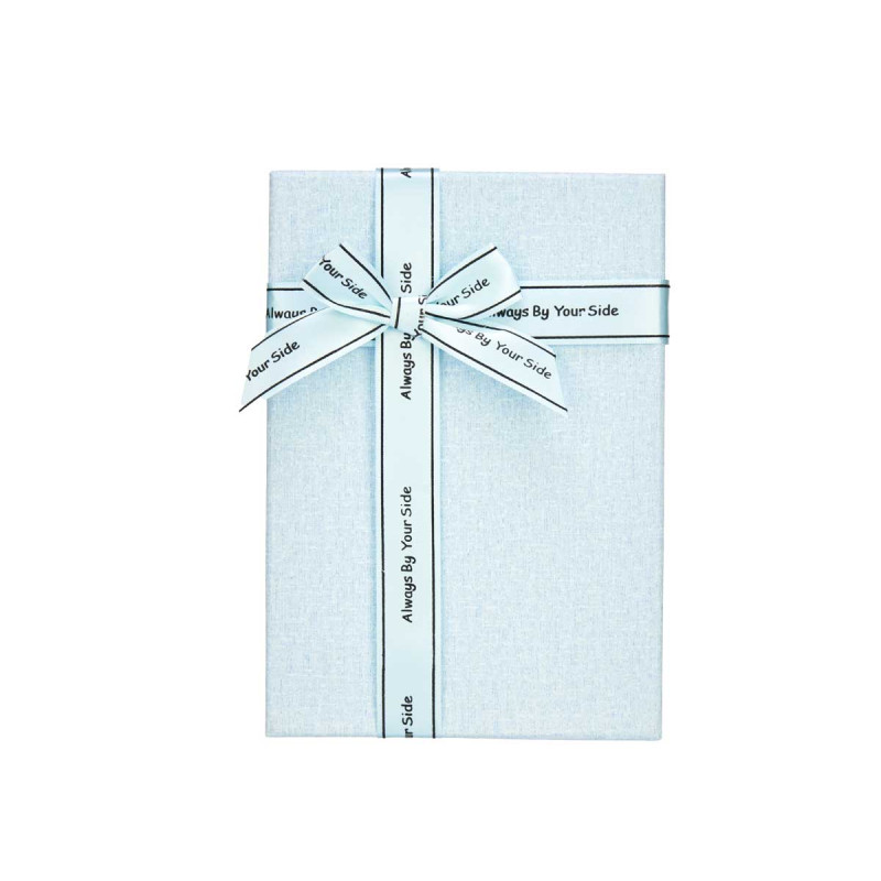 SET 3 CAJAS CARTON RECTANGULAR AZUL PALO LAZO