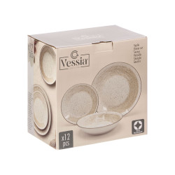 LOUCA 12PCS PATINADA CASTANHA