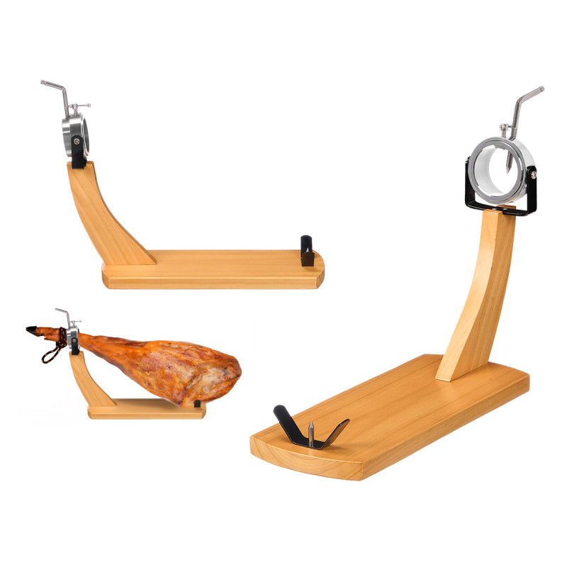 JAMONERO BRAZO MADERA PINO