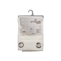 TENDA RIGHE PIEGATE NATURALE