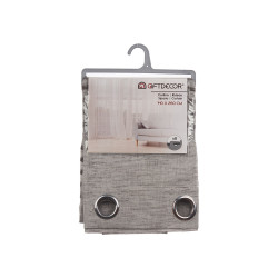 TENDA RIGHE PIEGATE GRIGIO SCURO