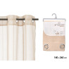 CORTINA BEGE 140X260 CM