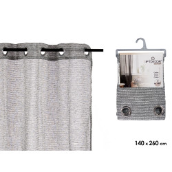 TENDINA GRIGIO SCURO 140X260 CM