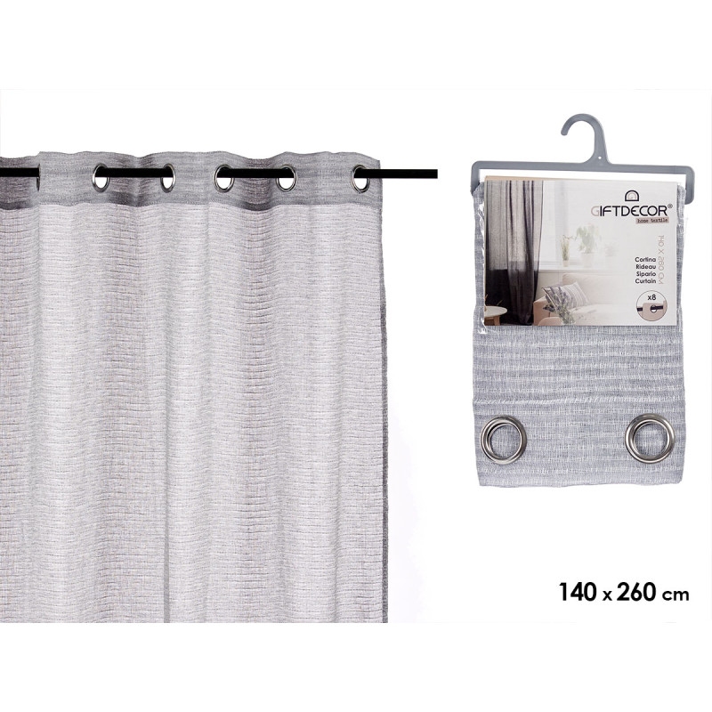 140X260 CM BLUE CURTAIN 