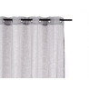 RIDEAU DENTELLE GRIS CLAIR 140X260 CM