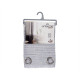 CORTINA VISILLO GRIS CLARO 140X260 CM