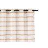 CORTINA VISILLO COM RISCAS MARROM 140X260 CM