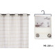 RIDEAU DENTELLE RAYURES BEIGE 140X260 CM