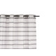 RIDEAU DENTELLE RAYURES GRIS 140X260 CM