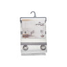 TENDINA RIGHE GRIGIO 140X260 CM