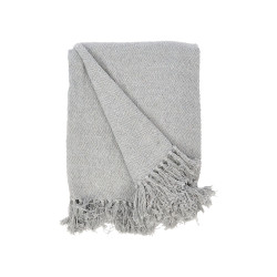 MULTIUSOS POMPOM CINZENTO 120X150CM