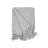 COVER MULTI-USE POMPON GREY 120X150CM