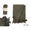 COVER MULTI-USE POMPON GREEN 120X150CM