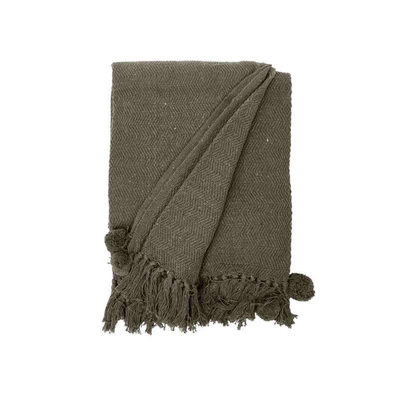 COVER MULTI-USE POMPON GREEN 120X150CM