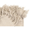 COVER MULTI-USE POMPON NATURAL 180X220CM