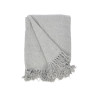 COVER MULTI-USE POMPON GREY 180X220CM