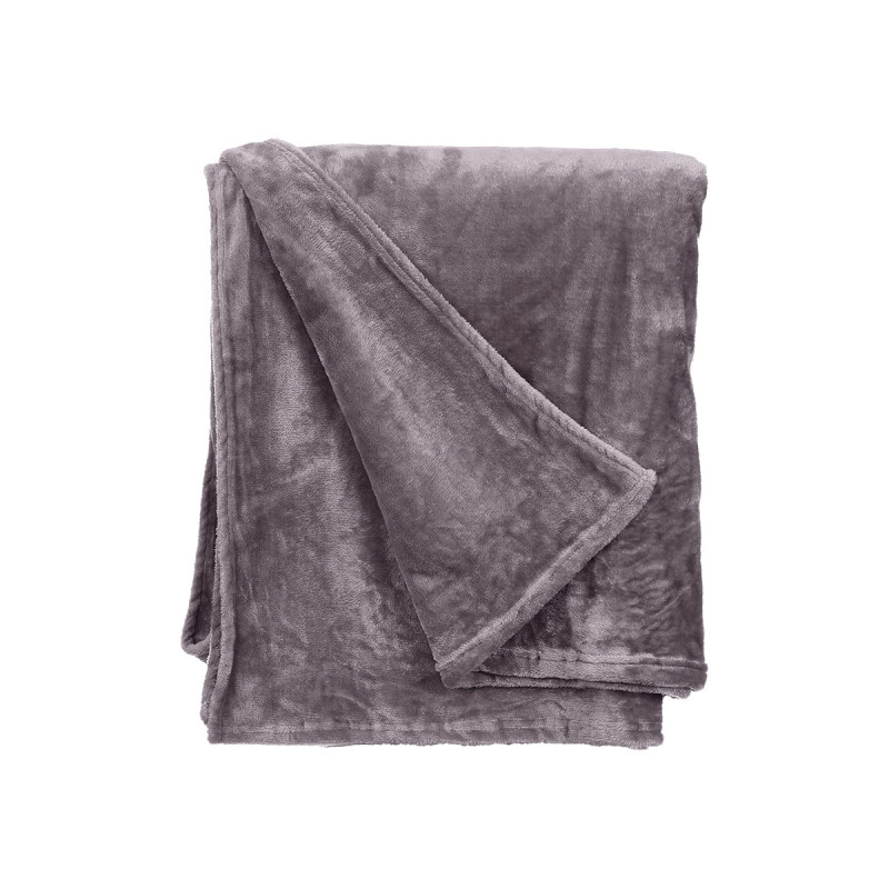 SILKY BLANKET LIGHT GREY 130X160XM