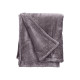 COUVERTURE EN SOIE GRIS CLAIR 130X160CM