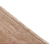 COUVERTURE EN SOIE BEIGE 130X160CM