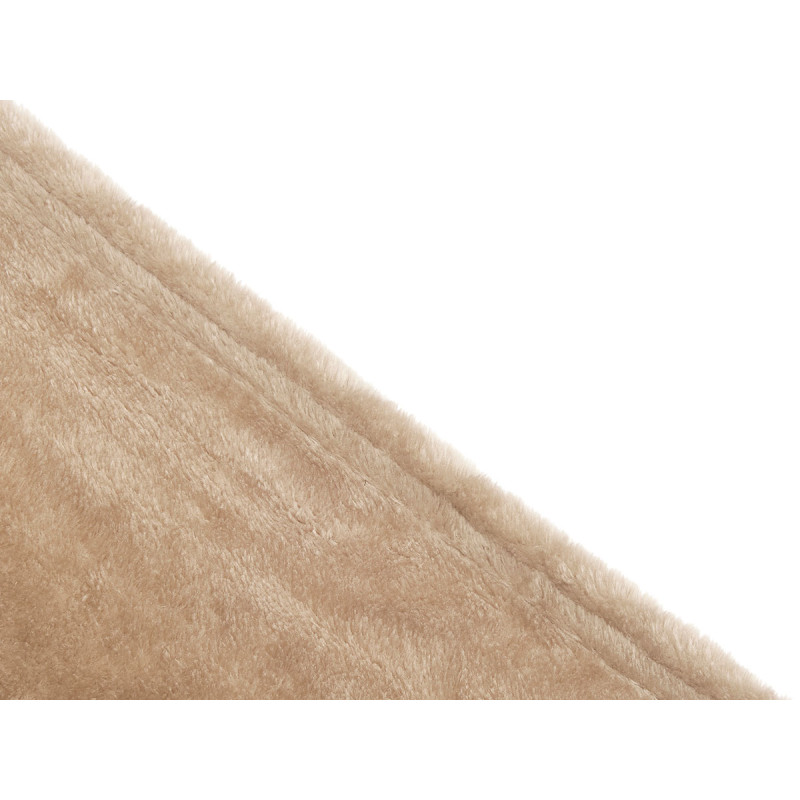 COUVERTURE EN SOIE BRUN 130X160CM