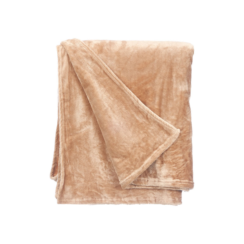 PLAID BEIGE 180X220CM