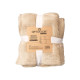 SILKY BLANKET BROWN 180X220CM