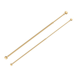 BASTONE TENDA ASS 2 120-240CM DORATO