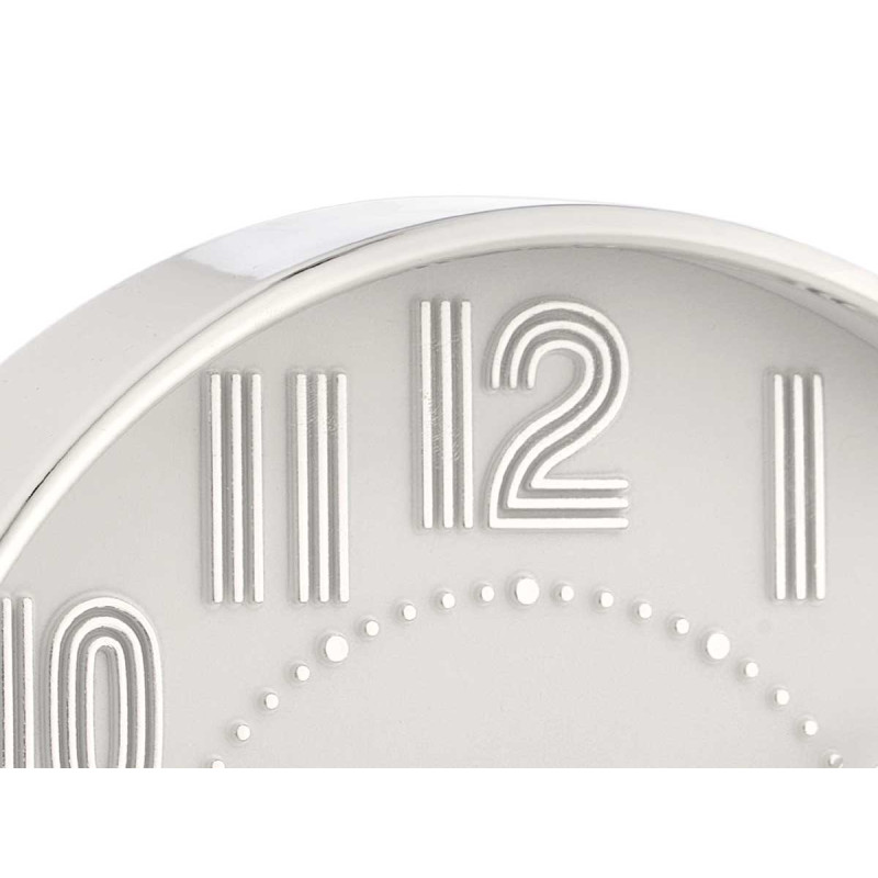 ROUND CLOCK 20 CM STRIPED NUMBERS ASSORTED 2