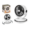 VENTILATEUR OSCILLANT SUPPORT BICOLORE 35W
