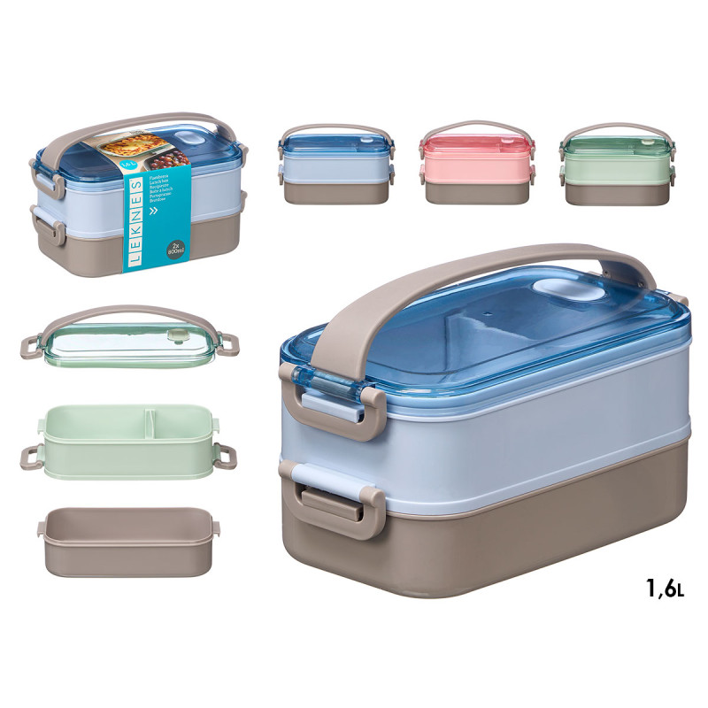 PORTAVIVANDE DOPPIO PIANO MANICO TPR 1,6L ASS 3 CO