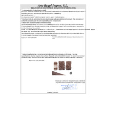 EMBROIDERY MULTIPURPOSE BROWN 135X150CM ASSORT 3