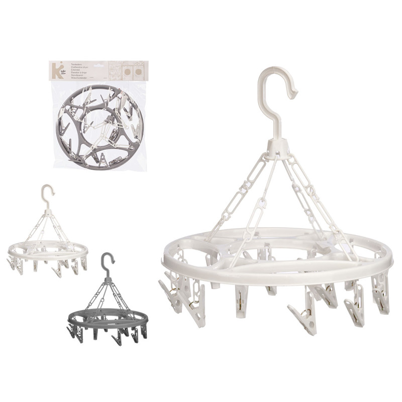 CORDE A LINGE RON SUSPENDU SET 2 COULEURS