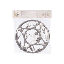 CORDE A LINGE RON SUSPENDU SET 2 COULEURS