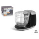 BROYEUR 2 VITESSES 2 LAMES NOIR 350W 400ML