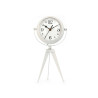 HORLOGE FORGE CADRAN OVALE MIROIR BLANC 32CM