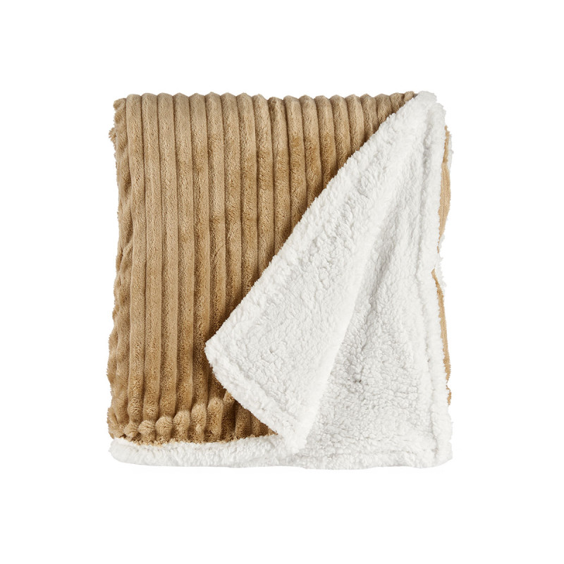 COPERTA COLOR PANNA CAMEL 