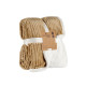 COUVERTURE VELOURS COTELE CAMEL 