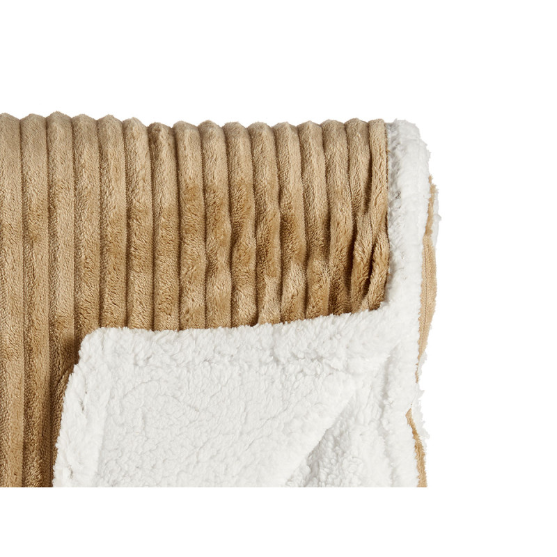 CAMEL CORDUROY BLANKET