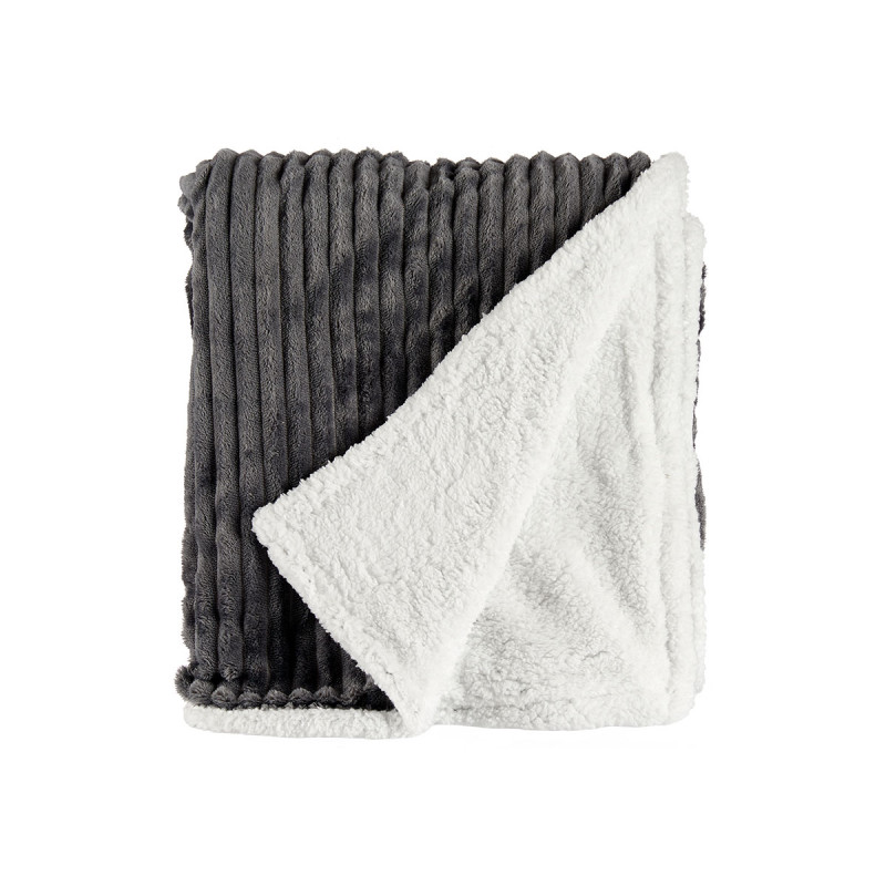 COPERTA COLOR PANNA GRIGIO SCURO