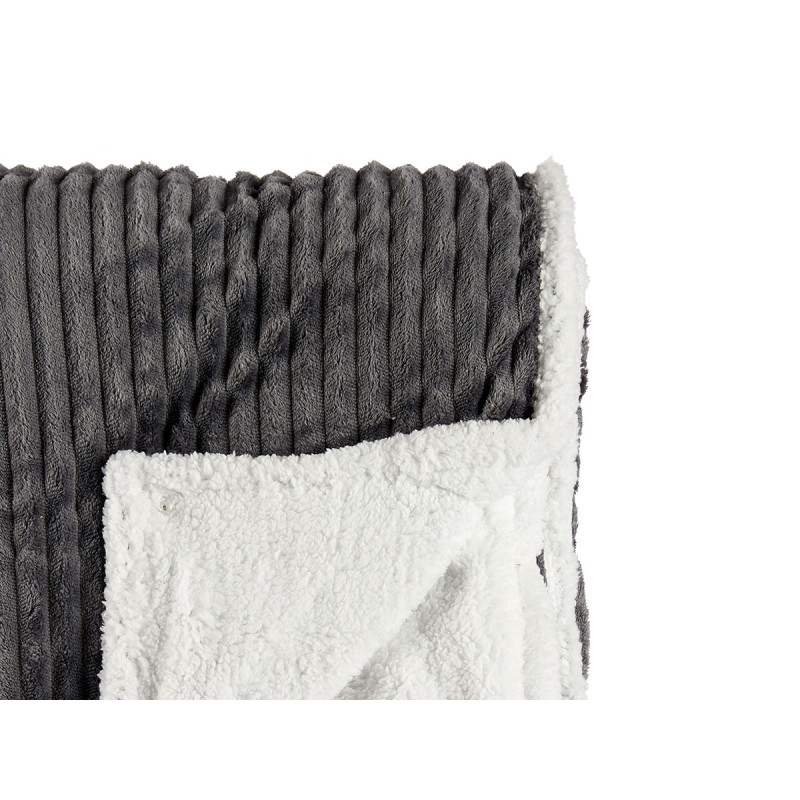 MANTA PANA GRIS OSCURO