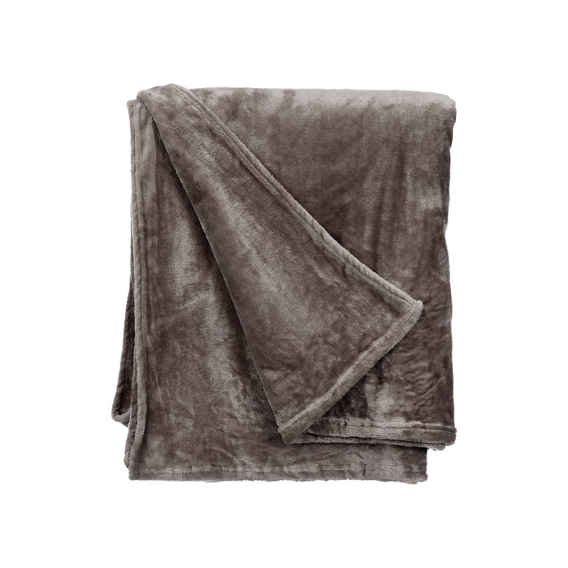 MANTA SEDALINA CINZENTA ESCURA 130X160CM